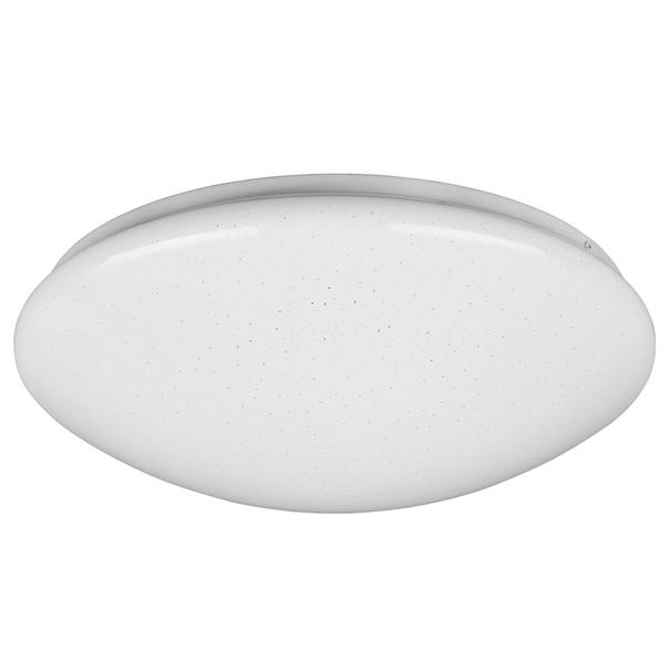 Stropné LED svietidlo LUKIDA biela, trblietavý efekt 1