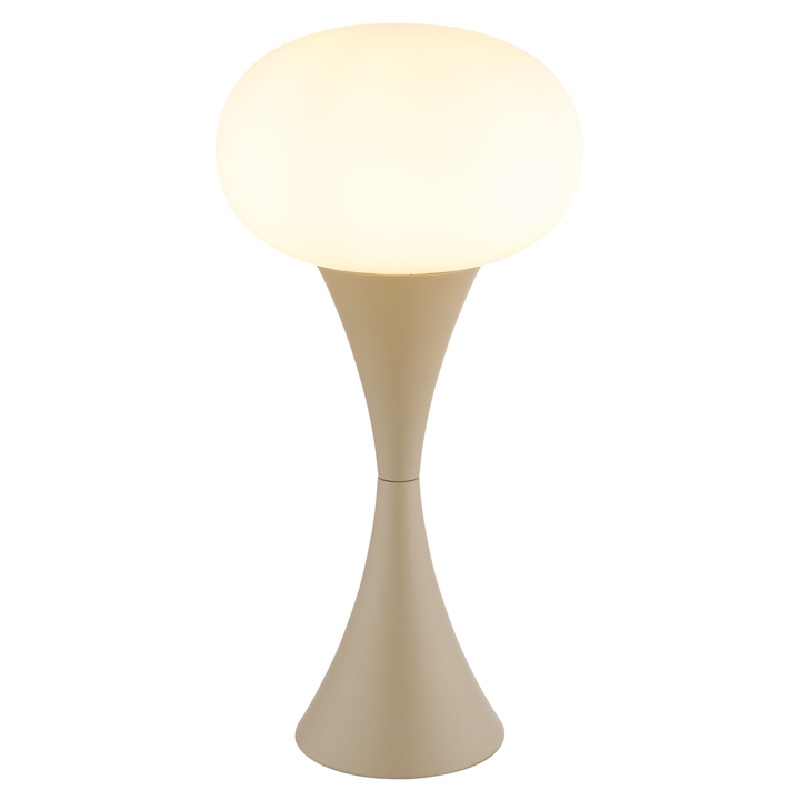 Stolná lampa LULA piesková/biela 1