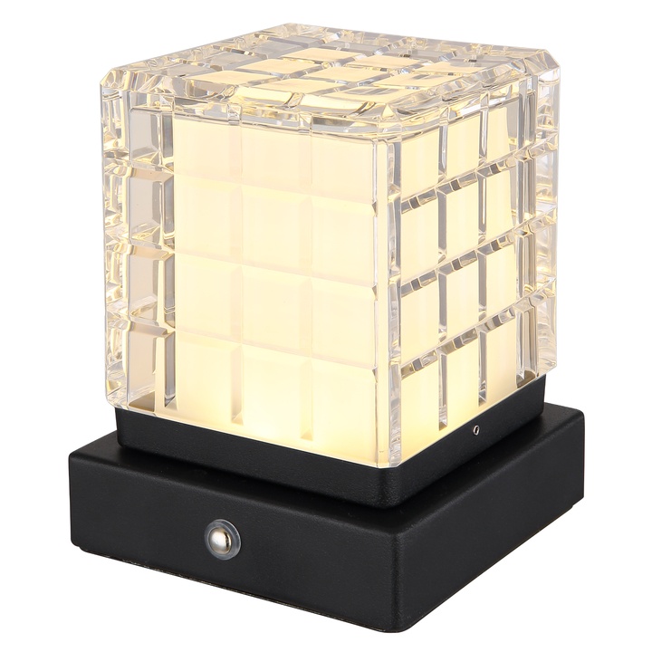 Stolná lampa LUNKI I čierna 1