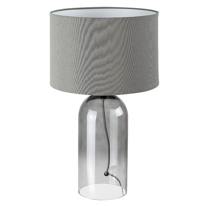 Stolná lampa LUXIN sivá 1