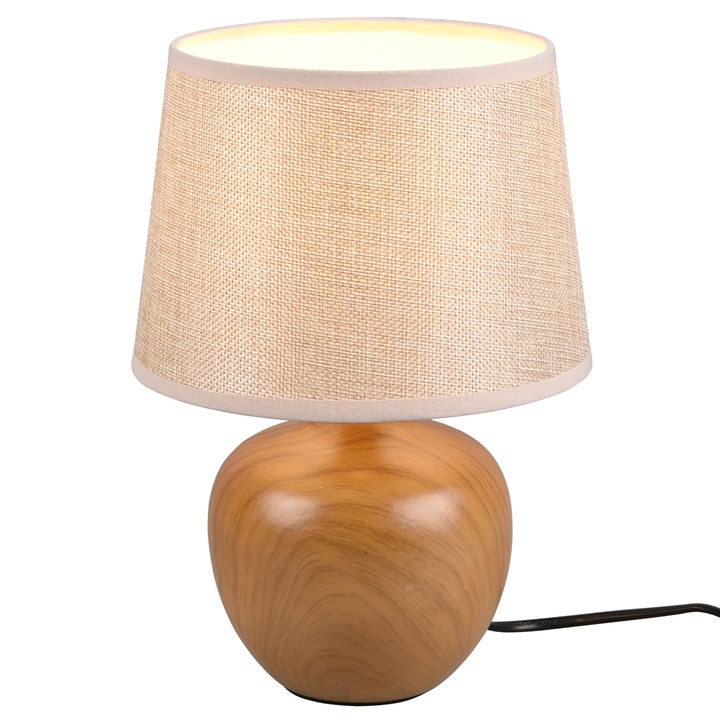 Stolná lampa LUXOR béžová/prírodná 1
