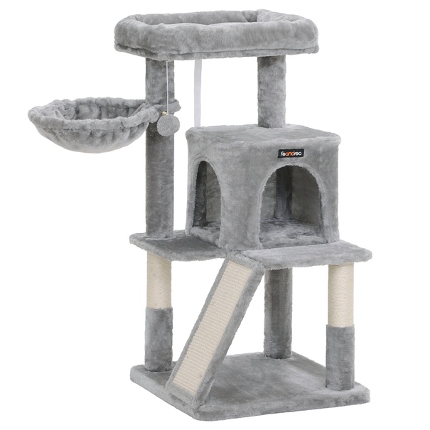 Škrabadlo pre mačky LUXURY sivá 1