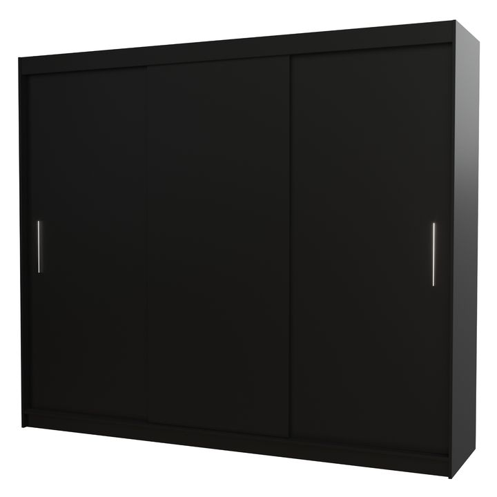 Šatníková skriňa MABELA čierna 1