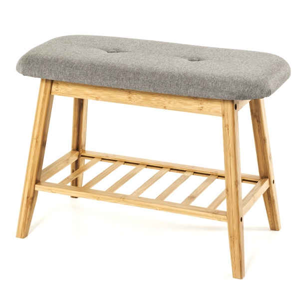 Lavica na topánky MACEDO bambus, šírka 60 cm 1