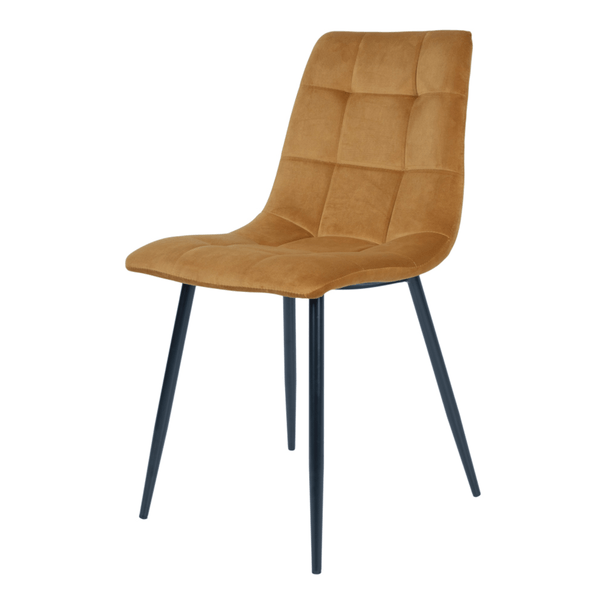 Jedálenská stolička MADDILFORT horčicová 1