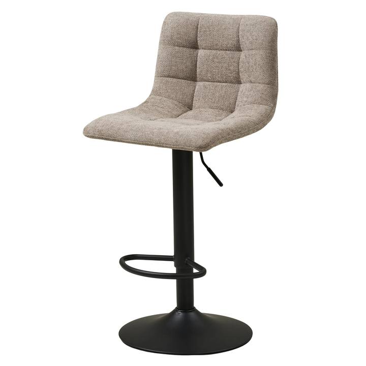 Barová stolička MADDILFORT sivá/čierna 1