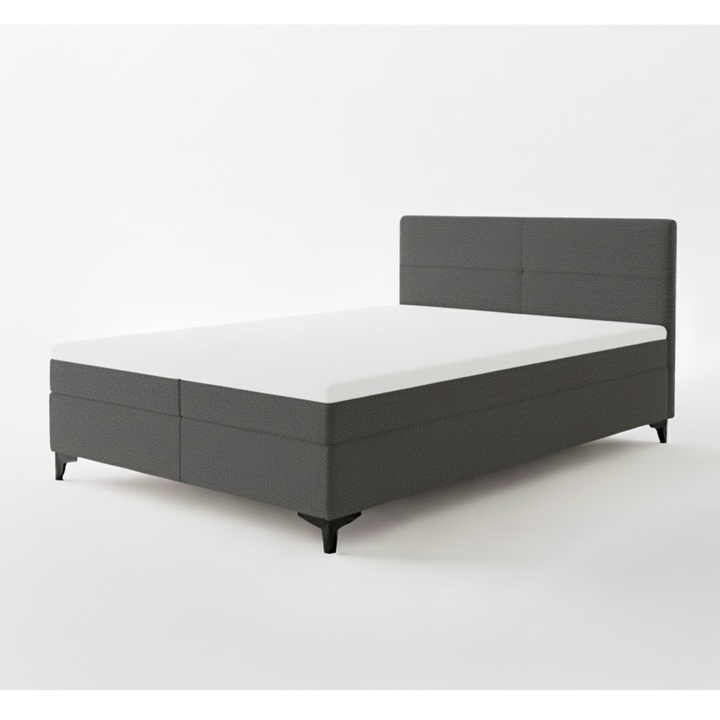 Posteľ s matracom  MADONA sivá, 140x200 cm 1