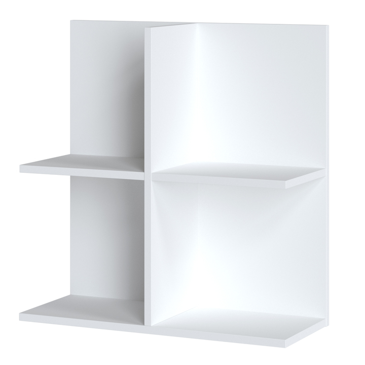 Nástenný regál MAGESTIC biela 1