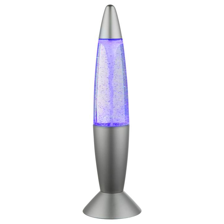 Stolná LED RGB lampa MAGMA sivá 1