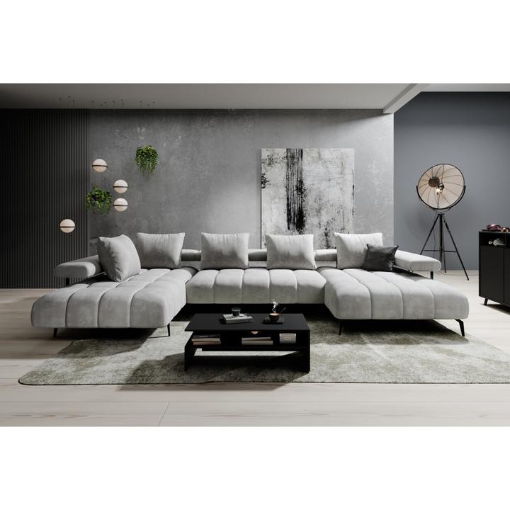 Sedacia súprava MAGNETIC F XL ľavá, sivá 1