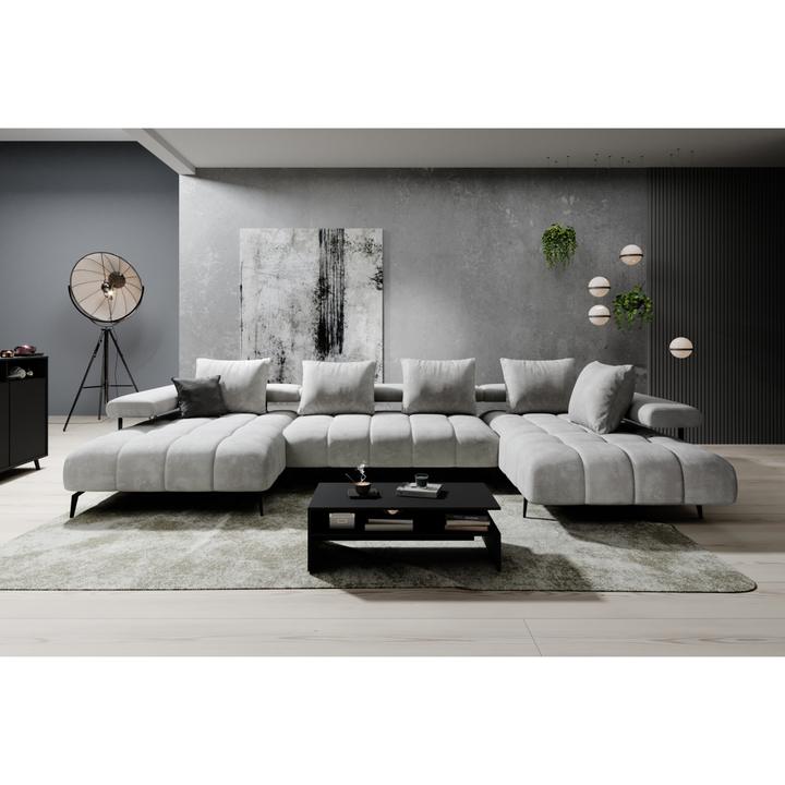 Sedacia súprava MAGNETIC F XL pravá, sivá 1