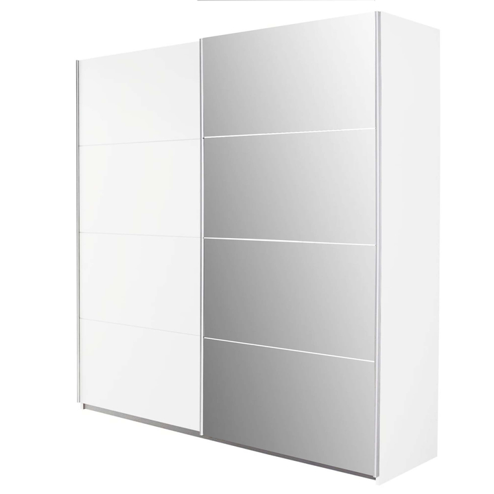 Šatníková skriňa MAHUNY II alpská biela, šírka 181 cm 1