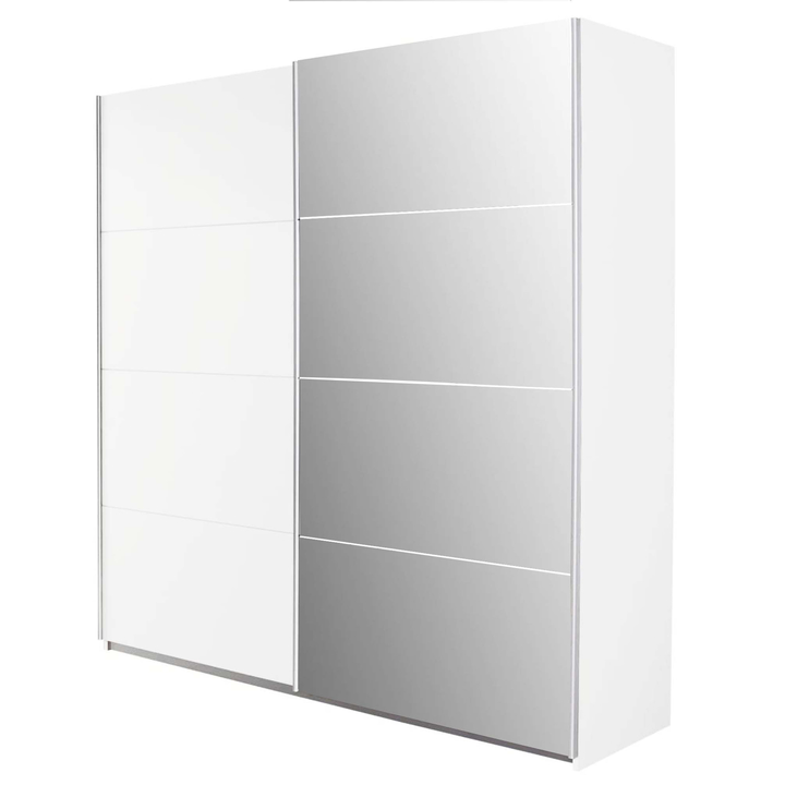 Šatníková skriňa MAHUNY alpská biela, 136 cm 1