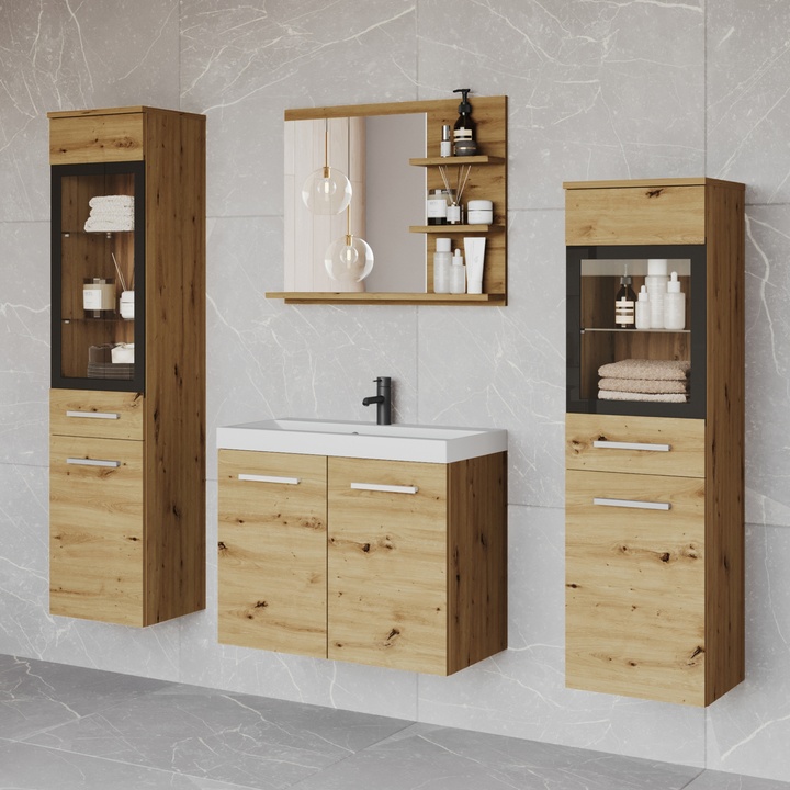 Kúpeľňová zostava MAILO I dub artisan 1