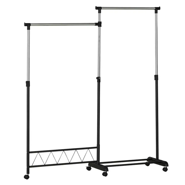 Stojan na šaty MAJA čierna/chróm 1