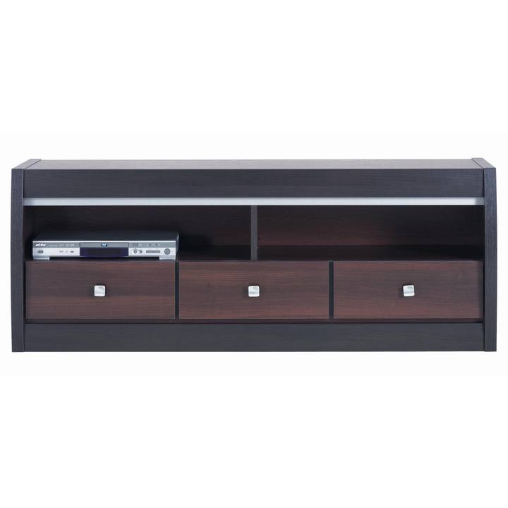 TV stolík MALLORCA FR2 orech tmavý/dub milano 1