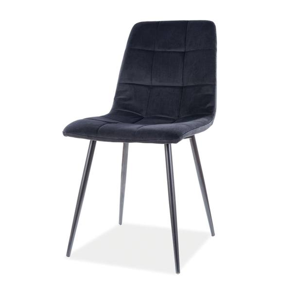 Jedálenská stolička MALO čierna 1