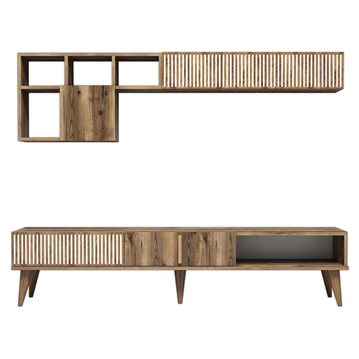 Obývacia stena MALOMA orech 1