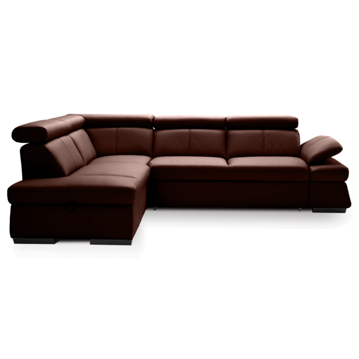 Sedacia súprava MALPENSA ľavá, tmavohnedá 1