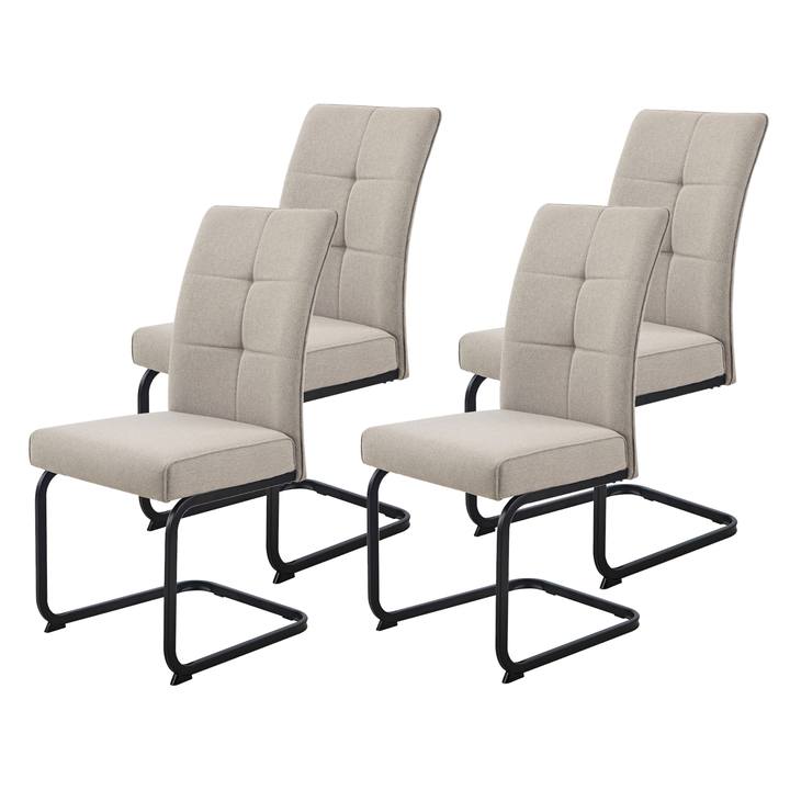 Jedálenská stolička MALTA III S sivá, sada 4 ks 1