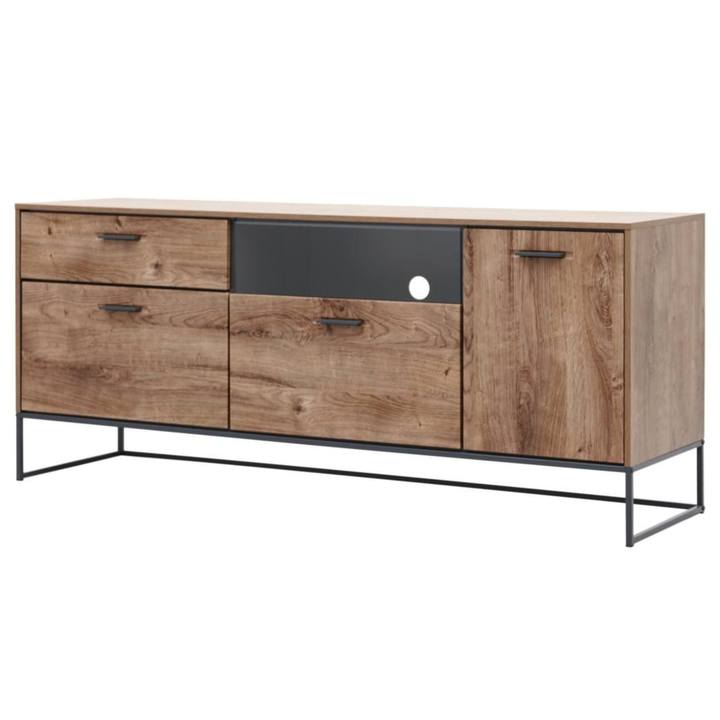 TV komoda MANHATTAN dub havelland cognac/grafit 1