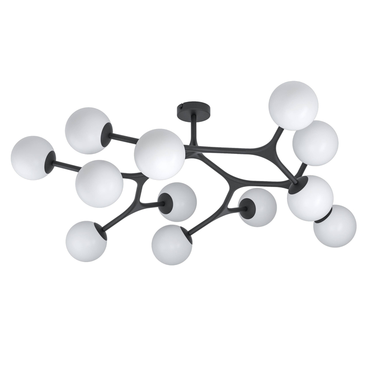 Stropné LED svietidlo MARAGALL čierna, šírka 91 cm 1