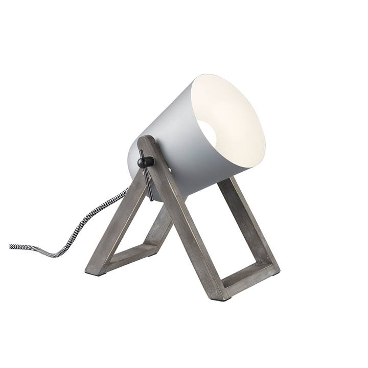 Stolná lampa MARC hnedá/sivá 1