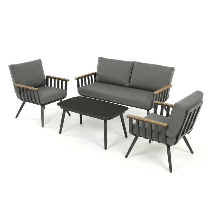 Záhradná zostava MARGE sivá 1