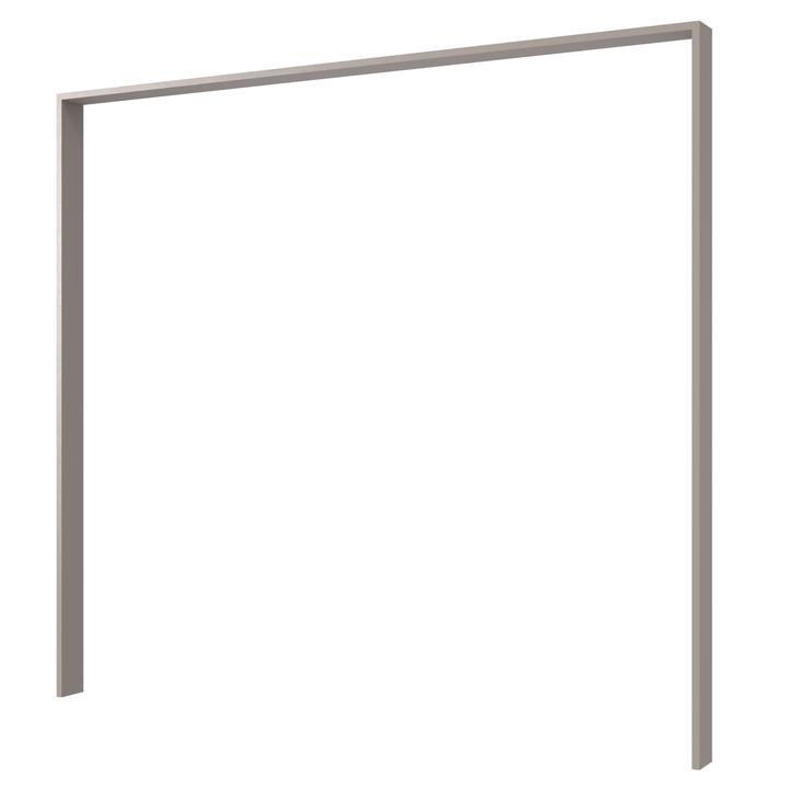 Rámová lišta  MARGRET sivá, šírka 183 cm 1