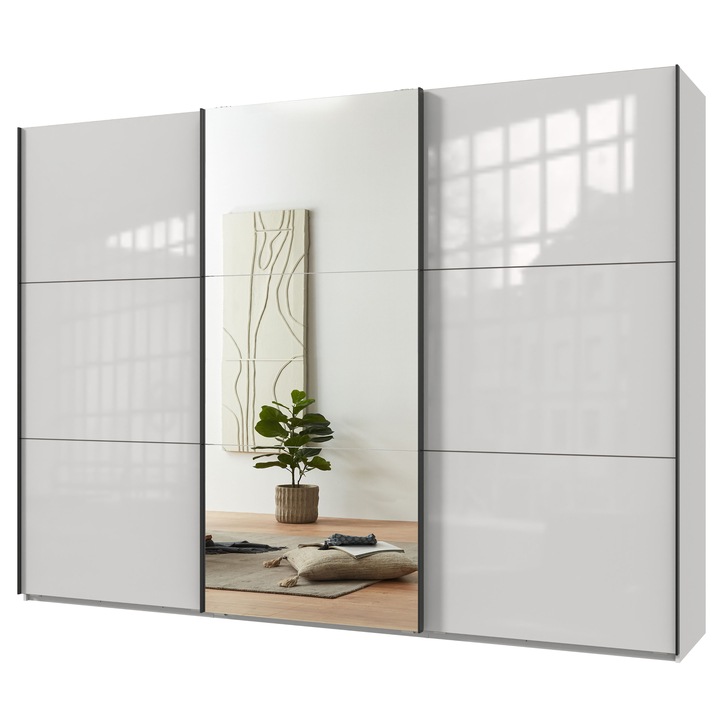 Šatníková skriňa MARIGOLD VI biela 1