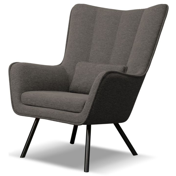 Kreslo MARINO grafitová 1