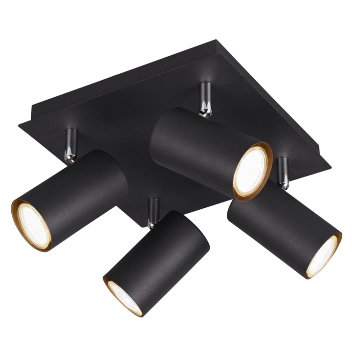 Bodové svietidlo MARLEY 4 čierna 1