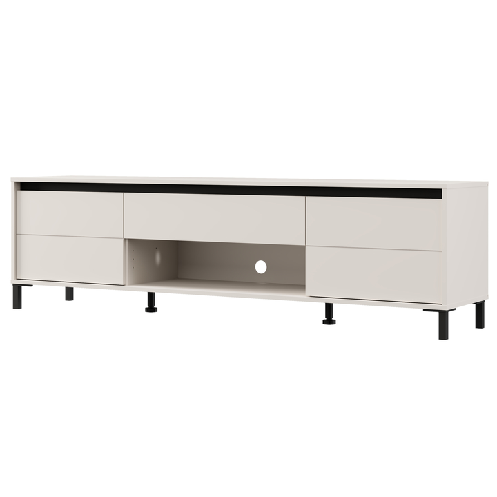 TV stolík MARRON 3 kašmírová/čierna 1