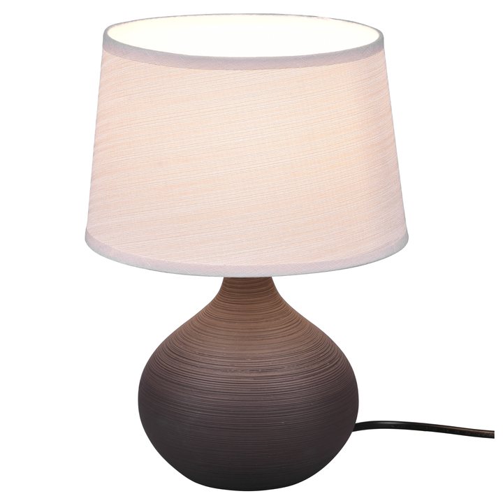 Stolná lampa MARTIN hnedá 1