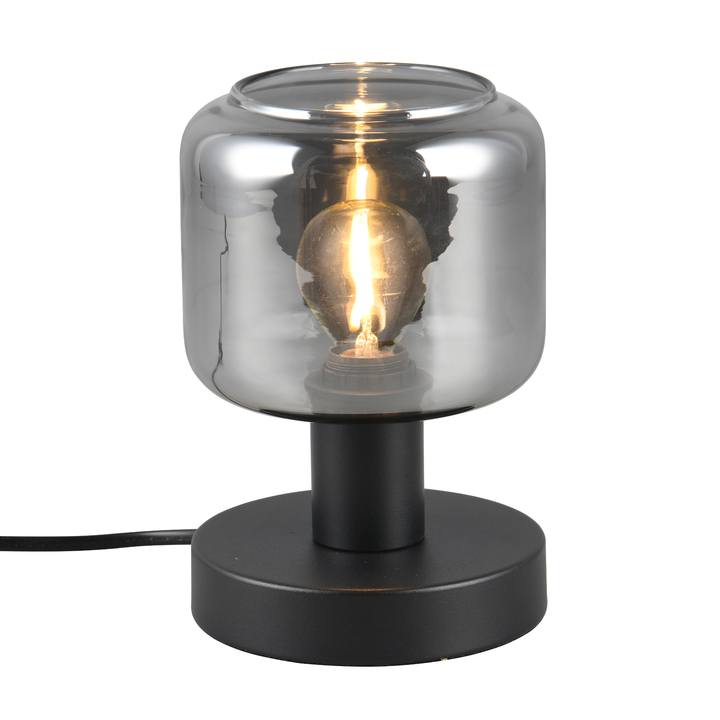 Stolná lampa MATARO sklo/čierna 1