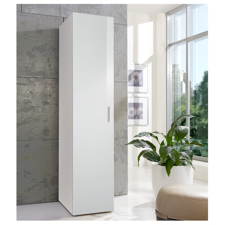 Policová skriňa MATLA 638, biela, šírka 40 cm 1