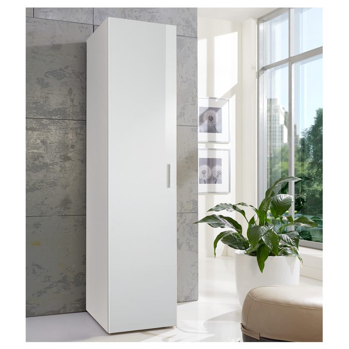 Policová skriňa MATLA 641, biela, šírka 50 cm 1