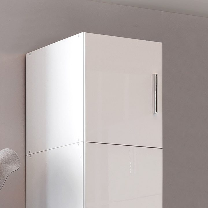 Skriňový nadstavec MATLA 501, biela, šírka 30 cm 1