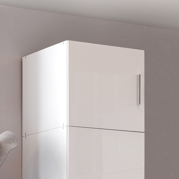 Skriňový nadstavec MATLA 502, biela, šírka 40 cm 1