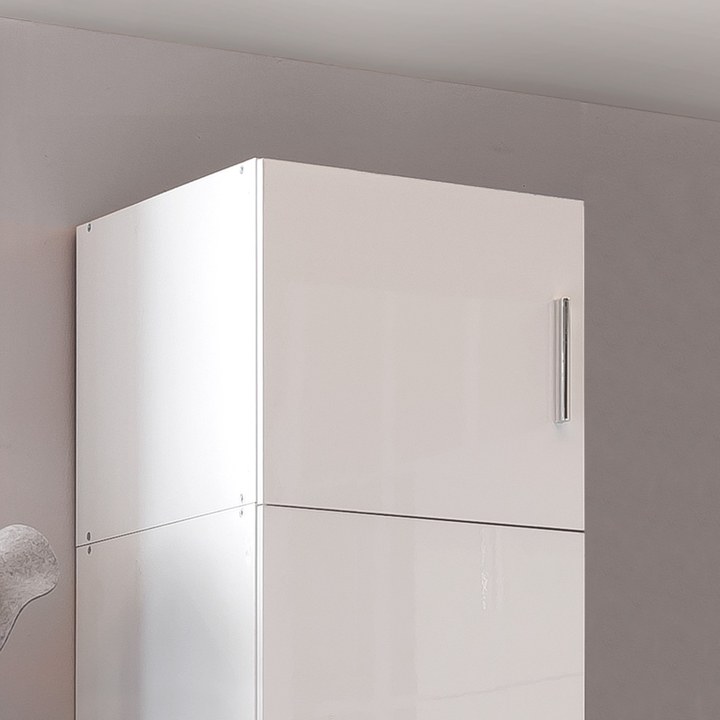 Skriňový nadstavec MATLA 504, biela, šírka 45 cm 1