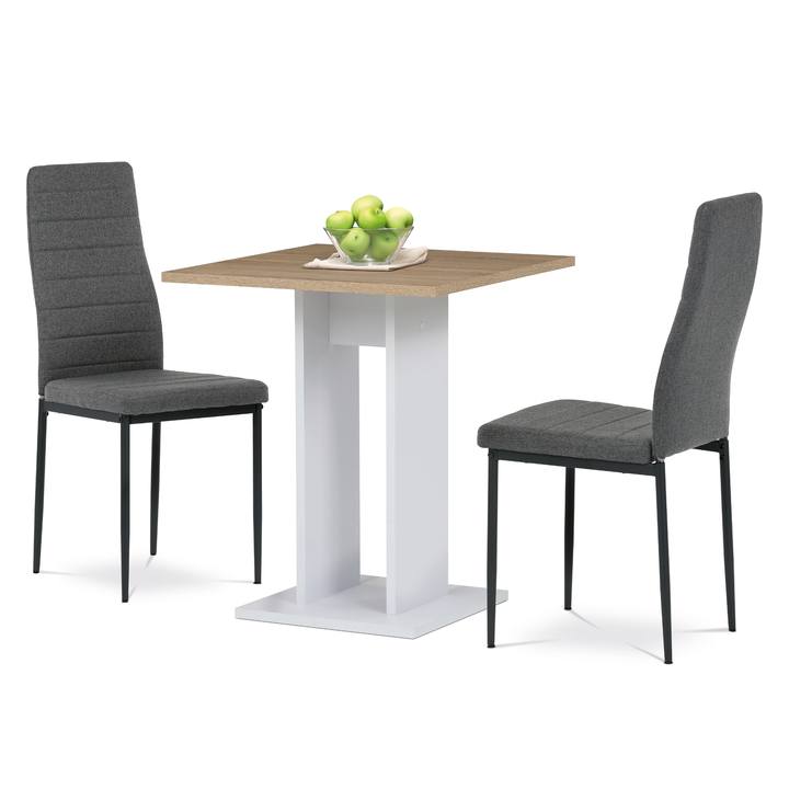 Jedálenská zostava MATTIS III dub sonoma/sivá 1