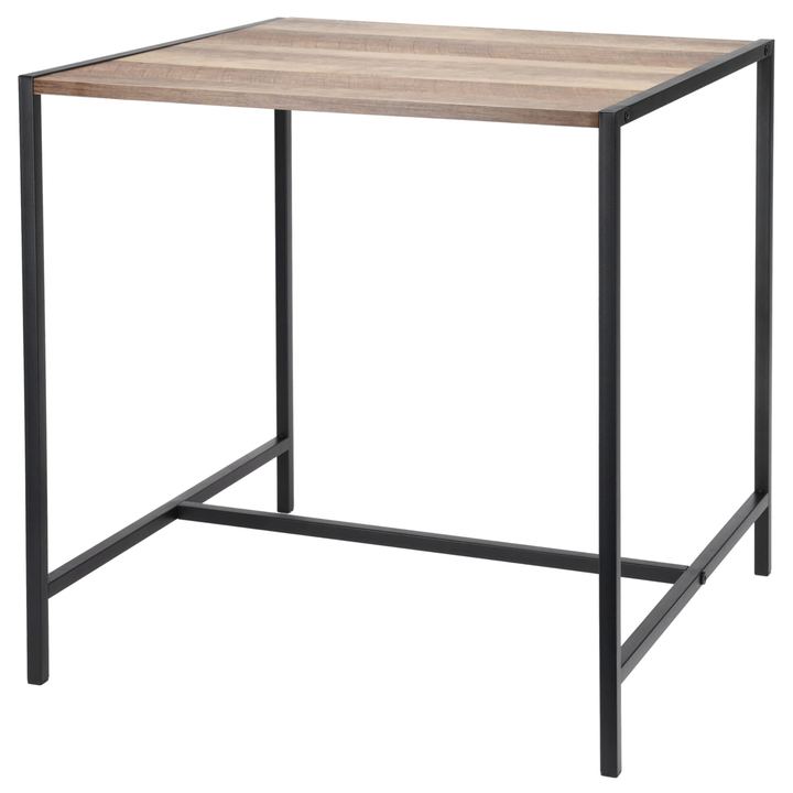 Prístavný stolík MAURA čierna/dub 1