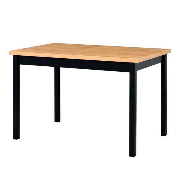 Jedálenský stôl MAXIM 3 dub/čierna 1