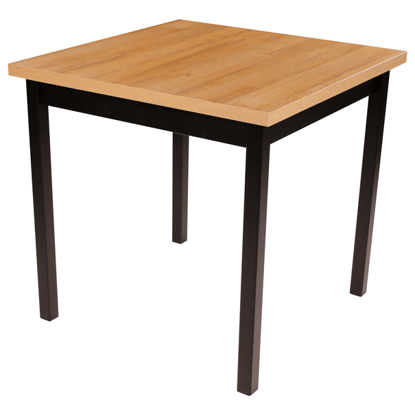 Jedálenský stôl MAXIM 9 dub/čierna 1