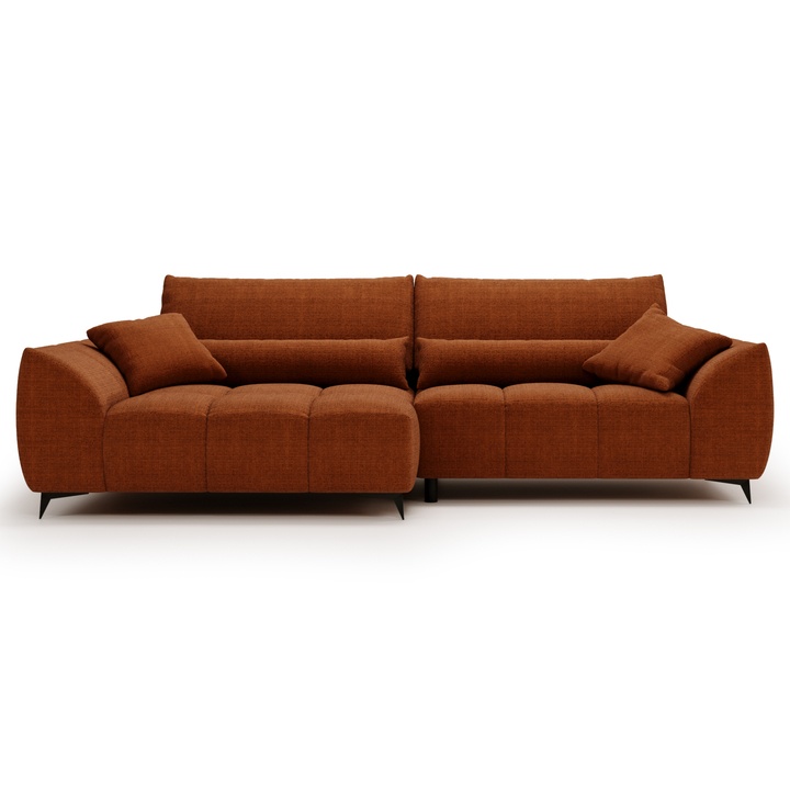 Sedacia súprava MEDA ľavá, oranžová 1