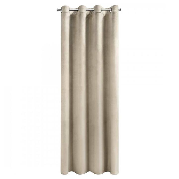 Záves MELANIE svetlobéžová 1