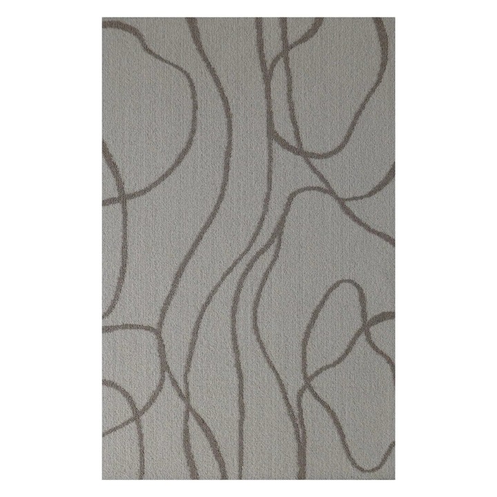 Koberec MELLOW LINE hnedá/biela, 80x150 cm 1
