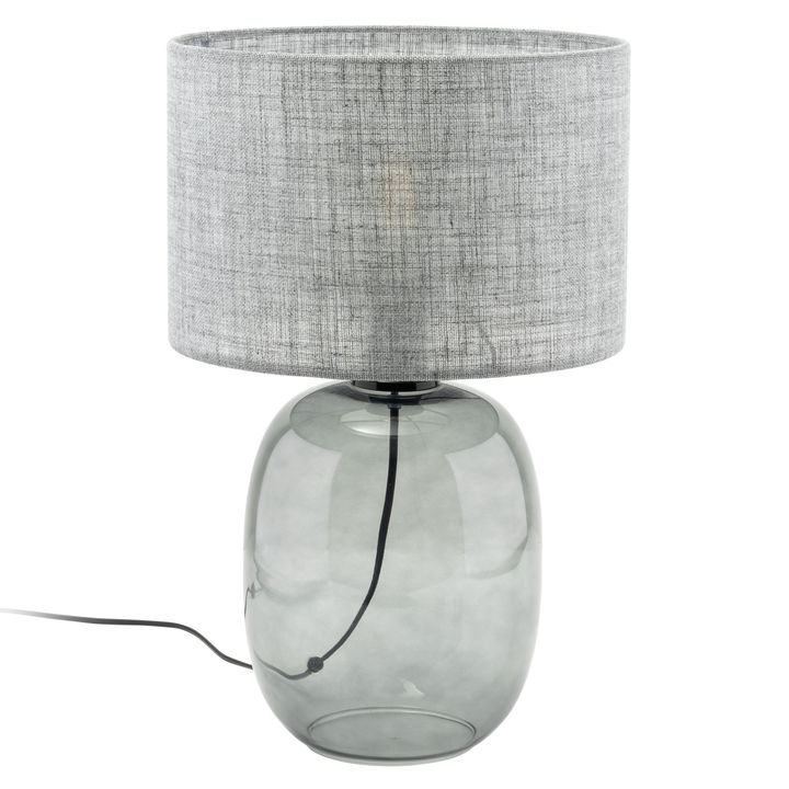 Stolná lampa MELODY sivá 1