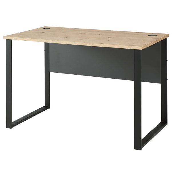 Písací stôl MEMPHIS II dub artisan/grafitová, šírka 120 cm 1