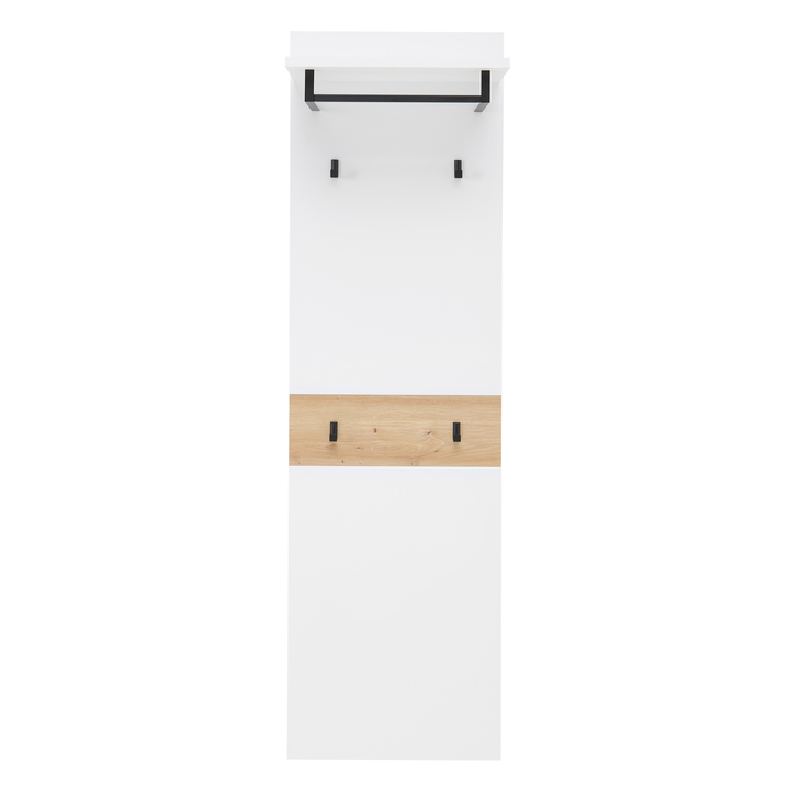 Predsieňový panel MEMPHIS III 41 biela/dub artisan 1